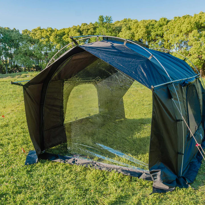【GW Sale】【25％OFF】カヌー 自立式 トンネルテント&専用 TPUドア&TPUウィンドウ