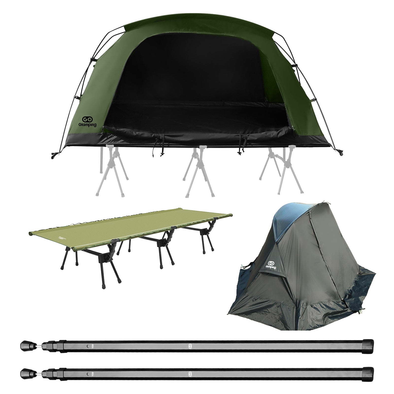 GOGlamping SKY EYE CT 自立式 コットテント TC セット