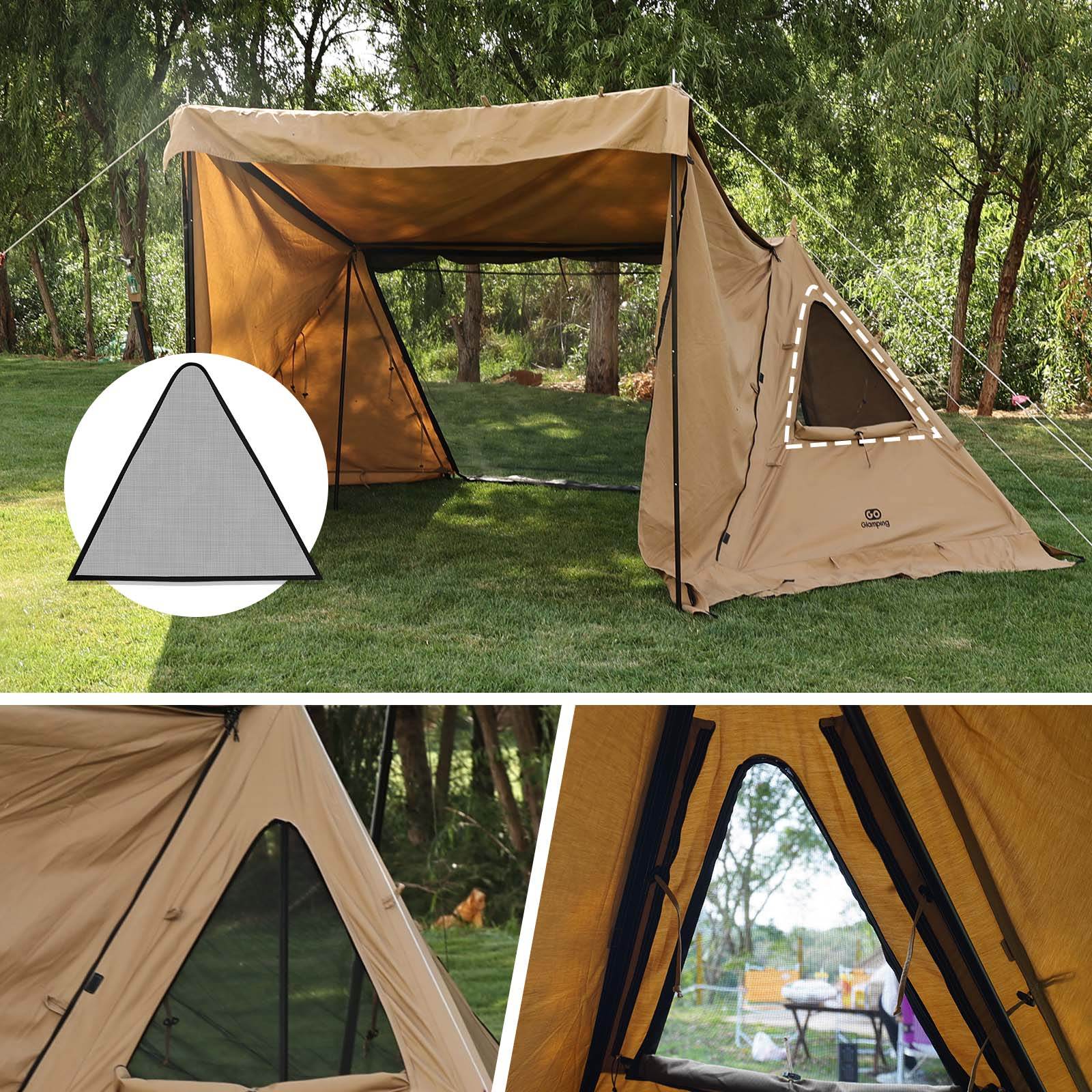 新品 GO Glamping G G PUP 2.0 パップテントTC 緑 GOGlamping G・G PUP2.0 パップテント&専用 メッシュ幕