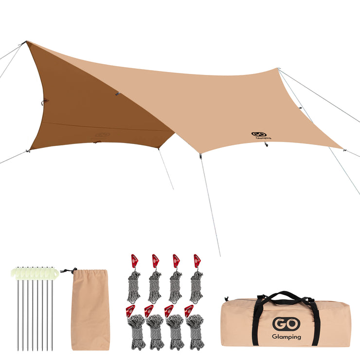 【Save 15%】TSUBASA Hexa Tarp TC for 4 person