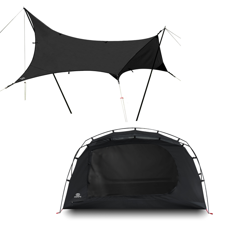 [Tent Set] SKY EYE Freestanding TC Tent YAMAHO Hexa Tarp
