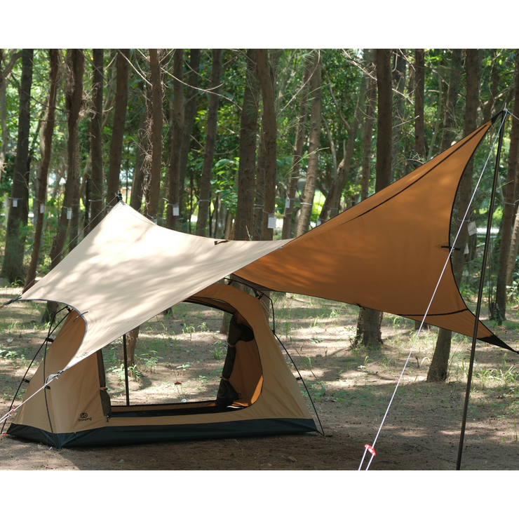 [Tent Set] SKY EYE Freestanding TC Tent YAMAHO Hexa Tarp