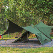 [Tent Set] YAMAHO Hexa Tarp SANRYO Teepee Tent TC