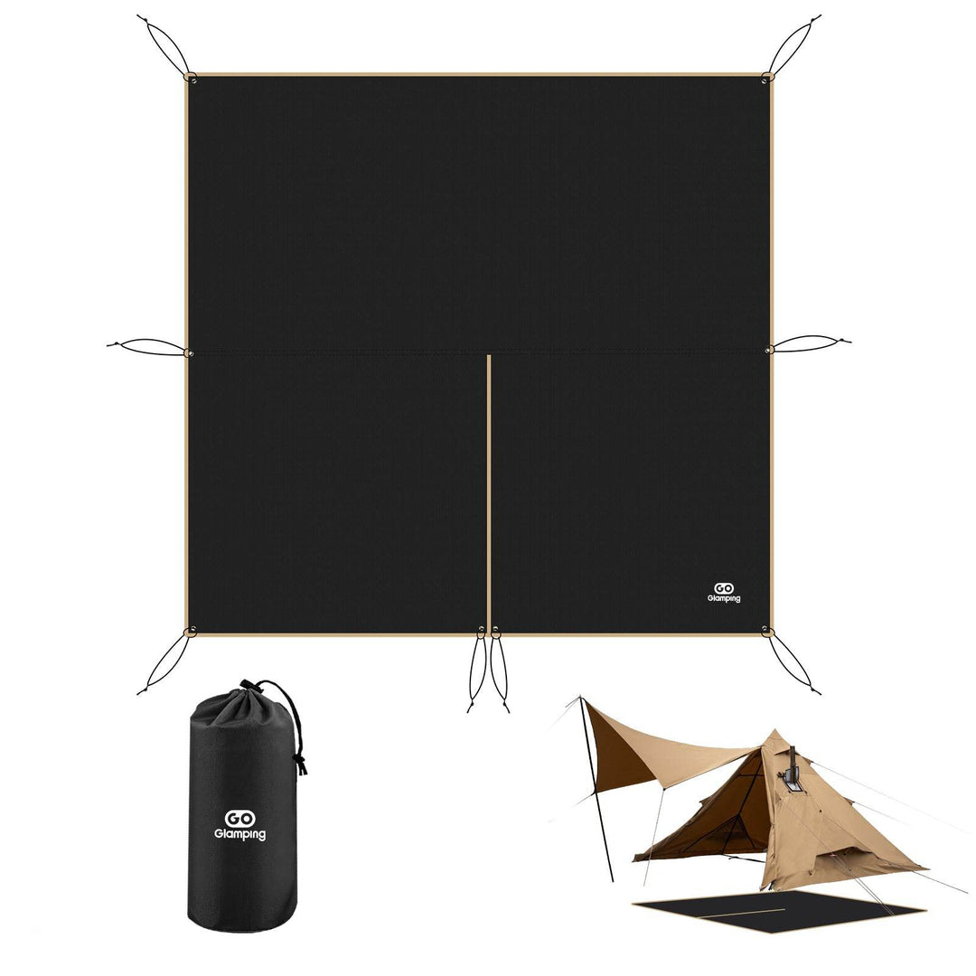 【年中最大Prime Day Sale】【10％OFF】四角グランドシート テントシート - GOGlamping