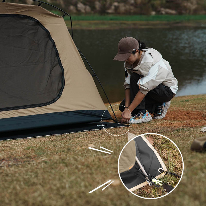 【年中最大Prime Day Sale】【10％OFF】四角グランドシート テントシート - GOGlamping