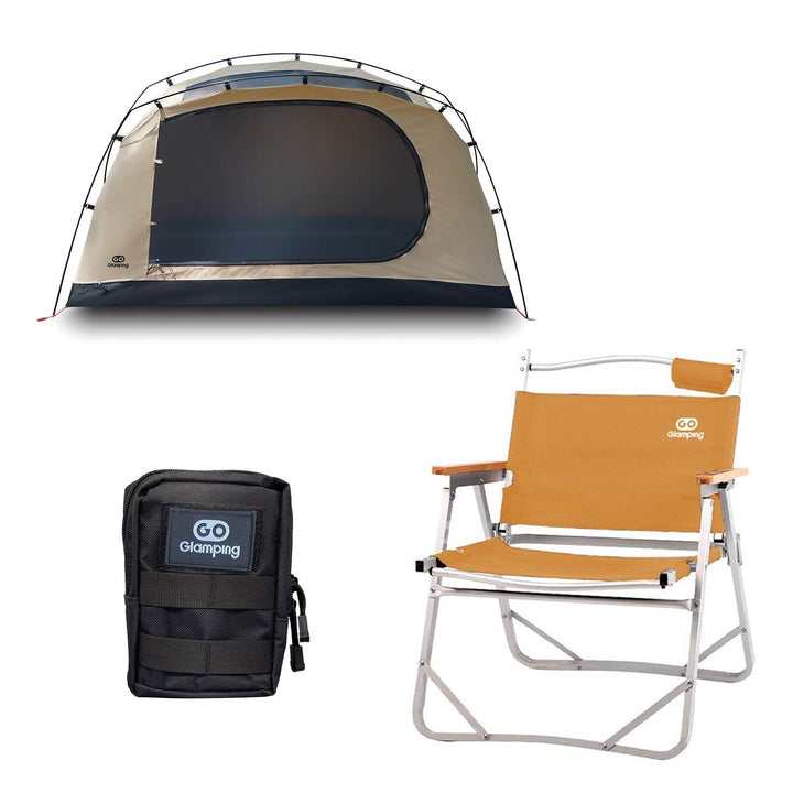 【年中最大Prime Day Sale】【特価12980円】 SKY EYE 自立式 テント セット　　3点 - GOGlamping