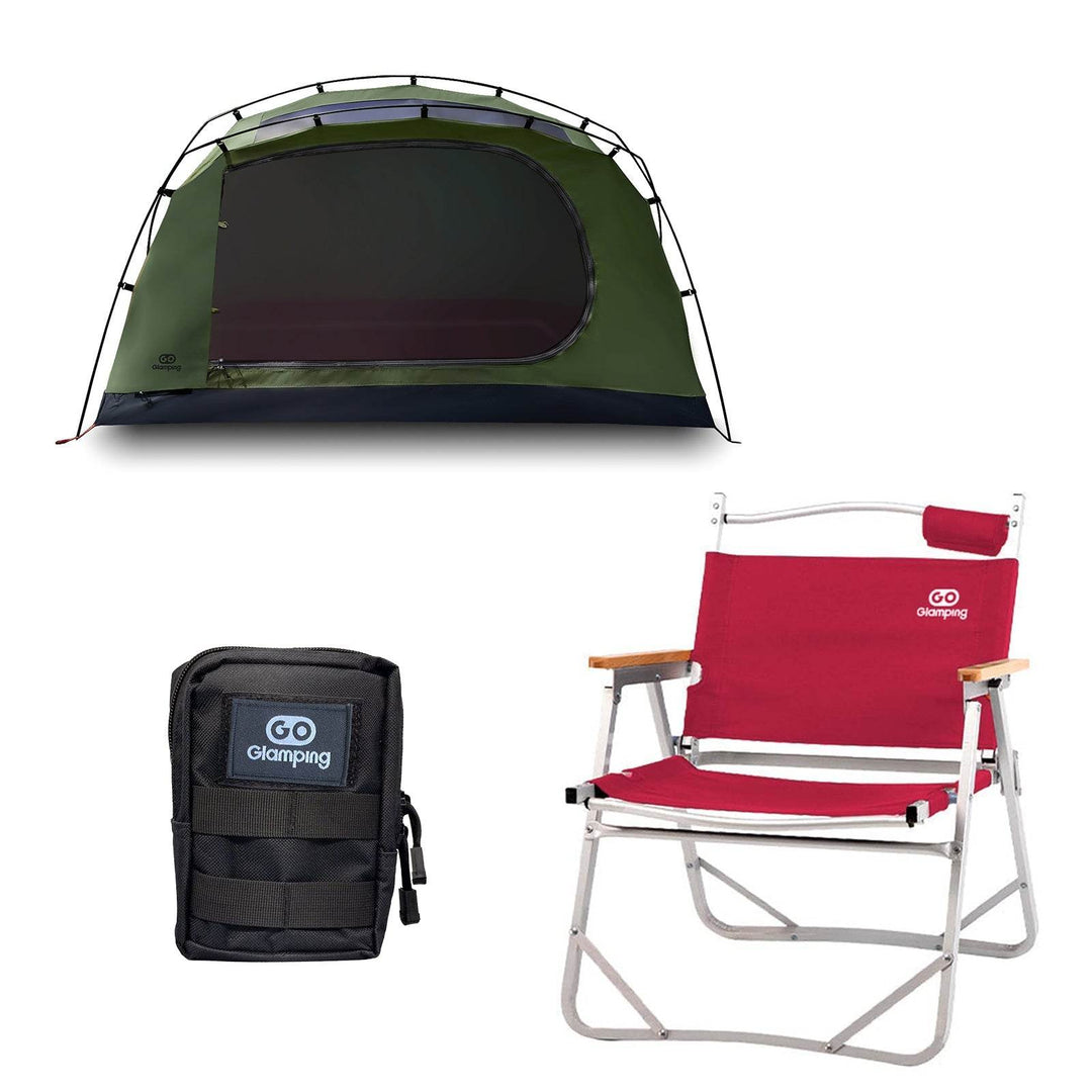 【年中最大Prime Day Sale】【特価12980円】 SKY EYE 自立式 テント セット　　3点 - GOGlamping