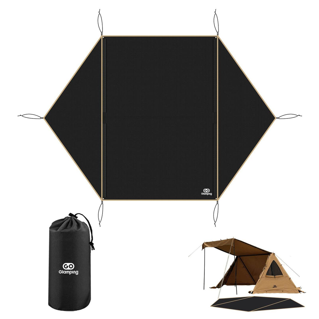 【年中最大Prime Day Sale】【15％OFF】グランドシート 六角 G・G PUP パップテント用 - GOGlamping