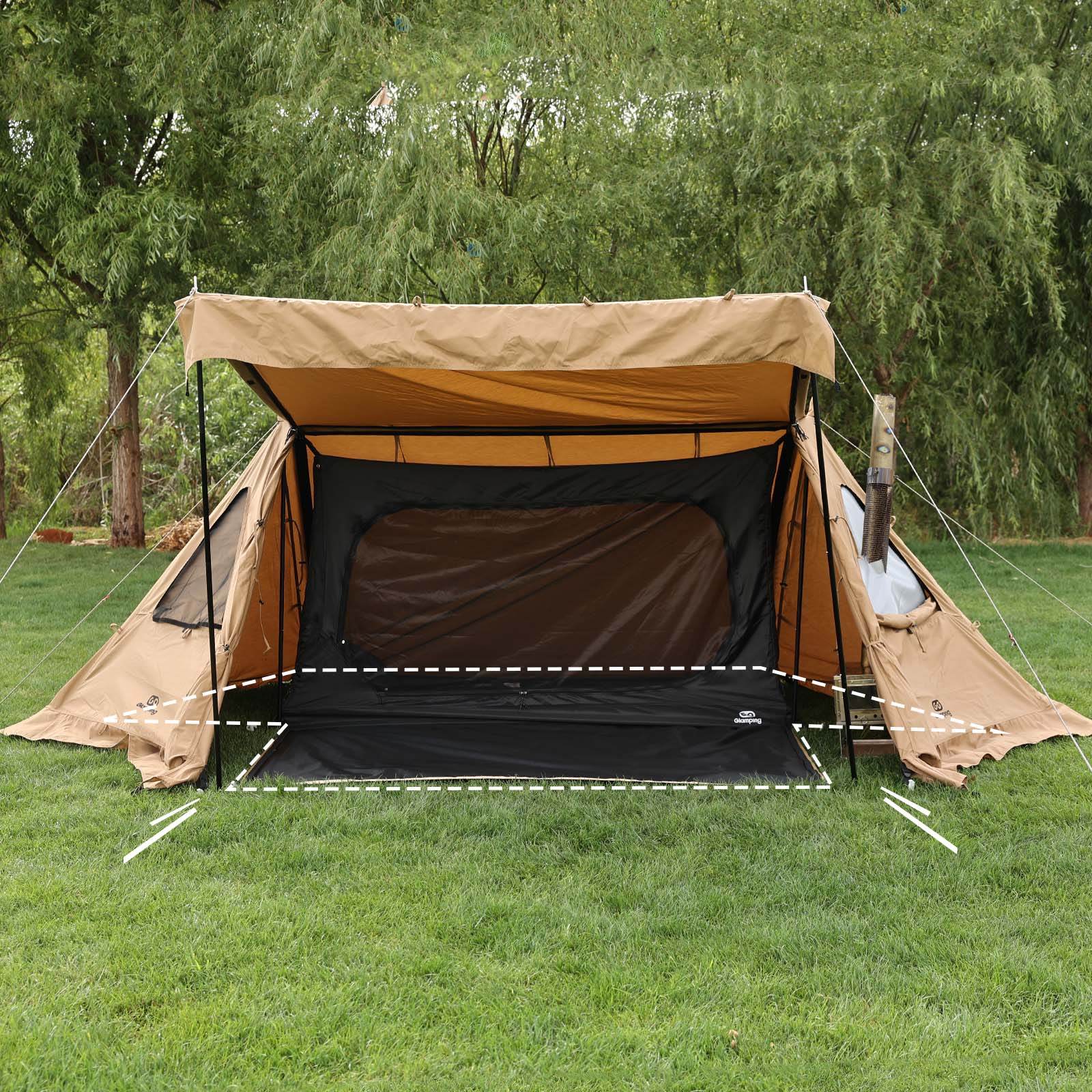 chimo222様 GO Glamping パップテント前幕セットグランドシート chimo222様 GO Glamping パップテント前幕セットグランドシート