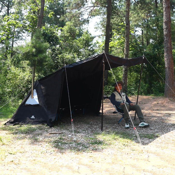 【年中最大Prime Day Sale】【15％OFF】G・G PUP2.0 パップテント専用 TC 前幕 - GOGlamping