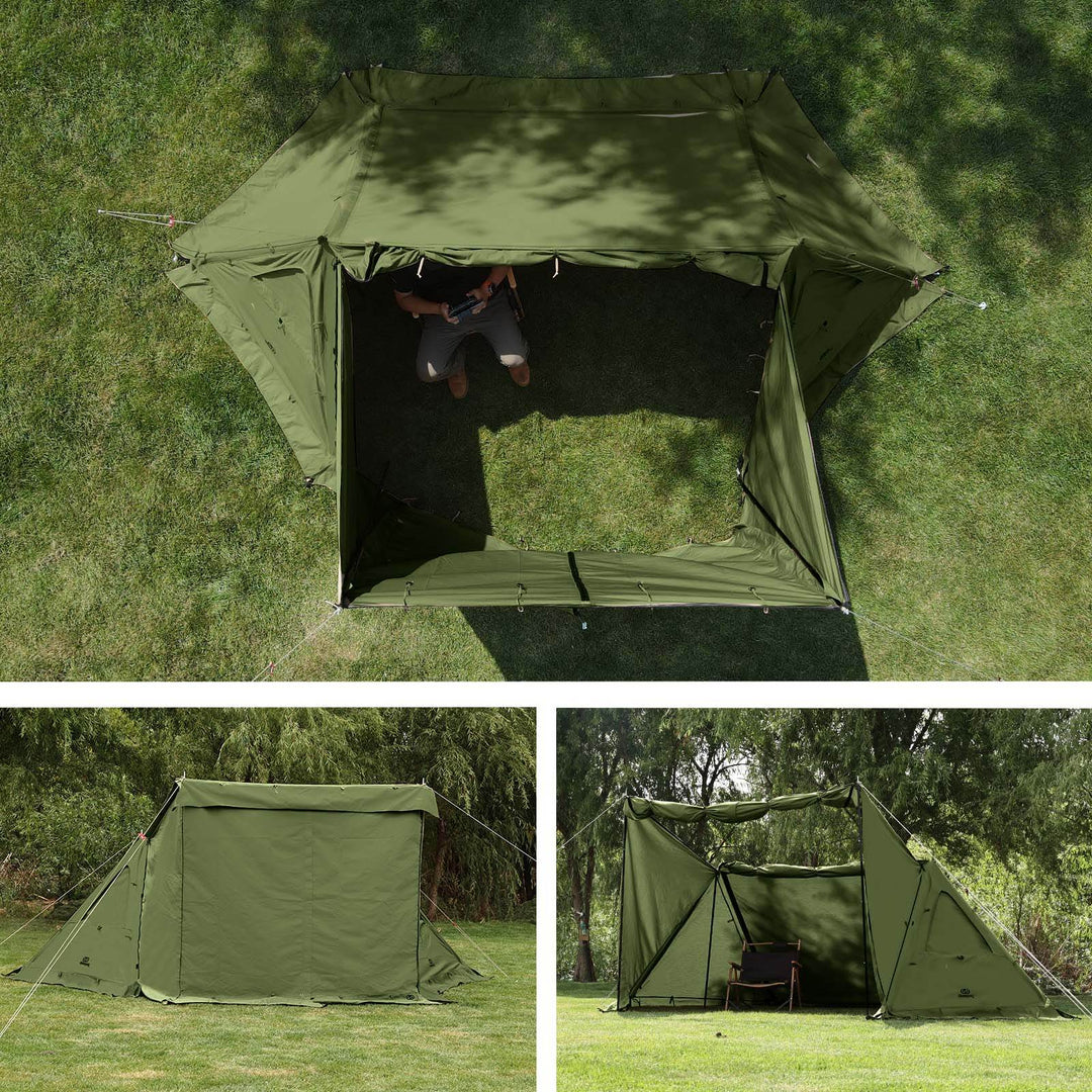 【年中最大Prime Day Sale】【15％OFF】G・G PUP2.0 パップテント専用 TC 前幕 - GOGlamping