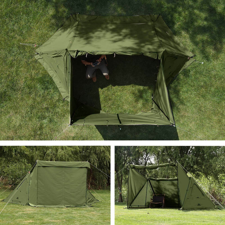 【年中最大Prime Day Sale】【15％OFF】G・G PUP2.0 パップテント専用 TC 前幕 - GOGlamping