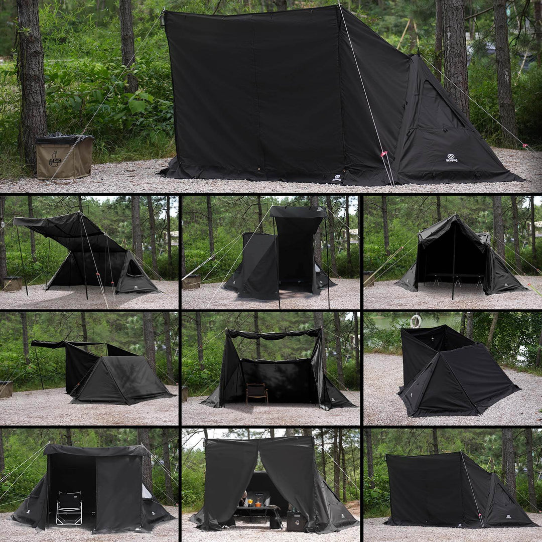【年中最大Prime Day Sale】【15％OFF】G・G PUP2.0 パップテント専用 TC 前幕 - GOGlamping
