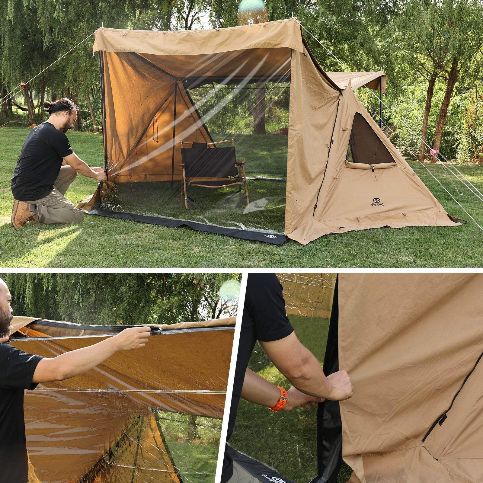 【スピード発送】GOGlamping G・G PUP 2.0パップテント専用 前 タイムセール中】GOGlamping G・G PUP2.0 パップテントTC
