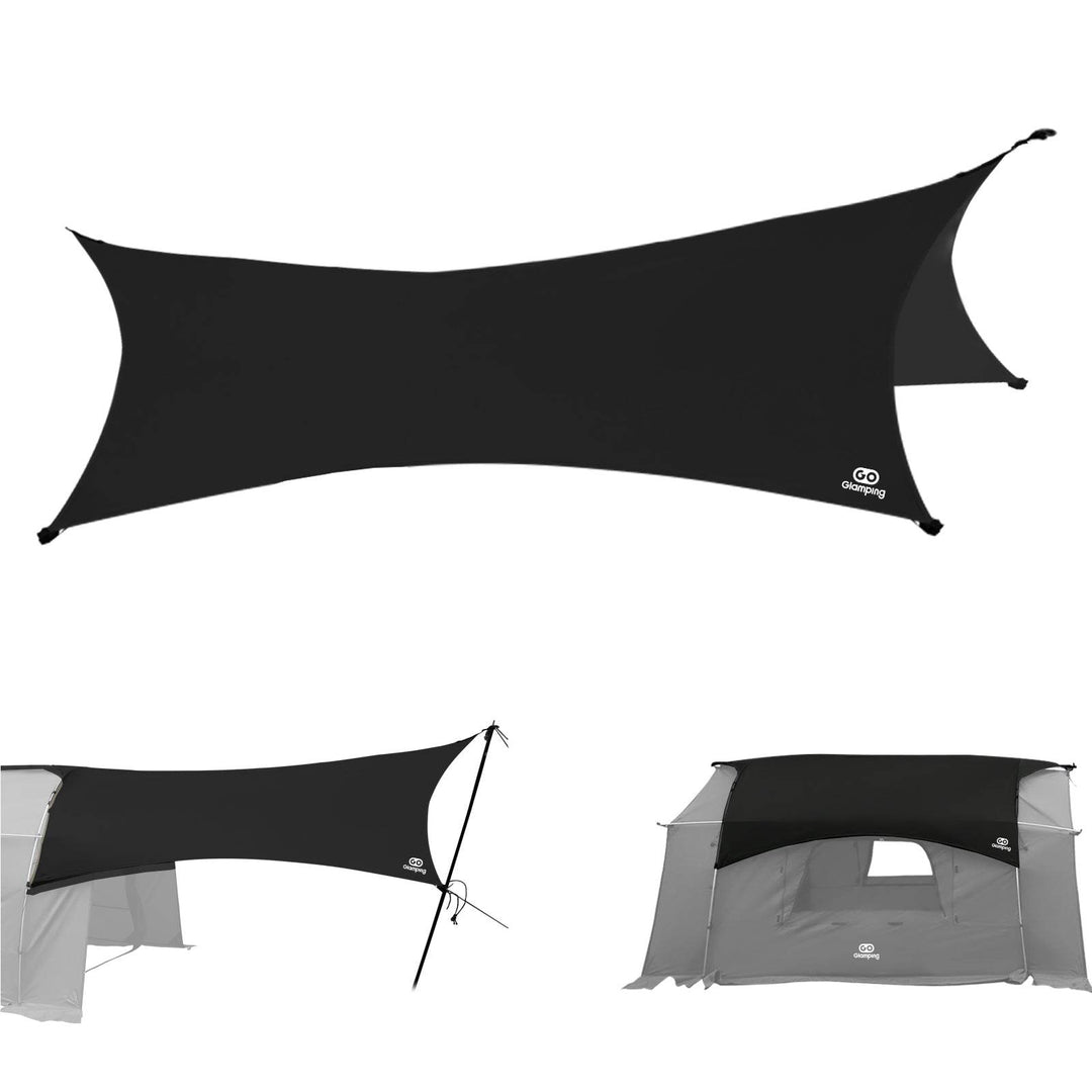 【年中最大Prime Day Sale】【15%OFF】KANU TARP ヘキサタープ カヌー自立式トンネルテント専用 - GOGlamping
