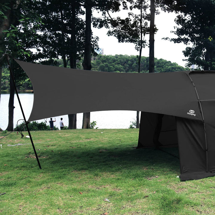 【年中最大Prime Day Sale】【15%OFF】KANU TARP ヘキサタープ カヌー自立式トンネルテント専用 - GOGlamping