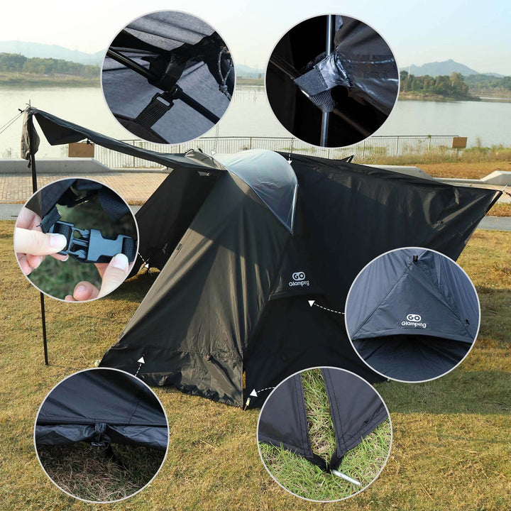 【年中最大Prime Day Sale】【15%OFF】SKY EYE CT自立式コットテントTC 専用フライシート - GOGlamping