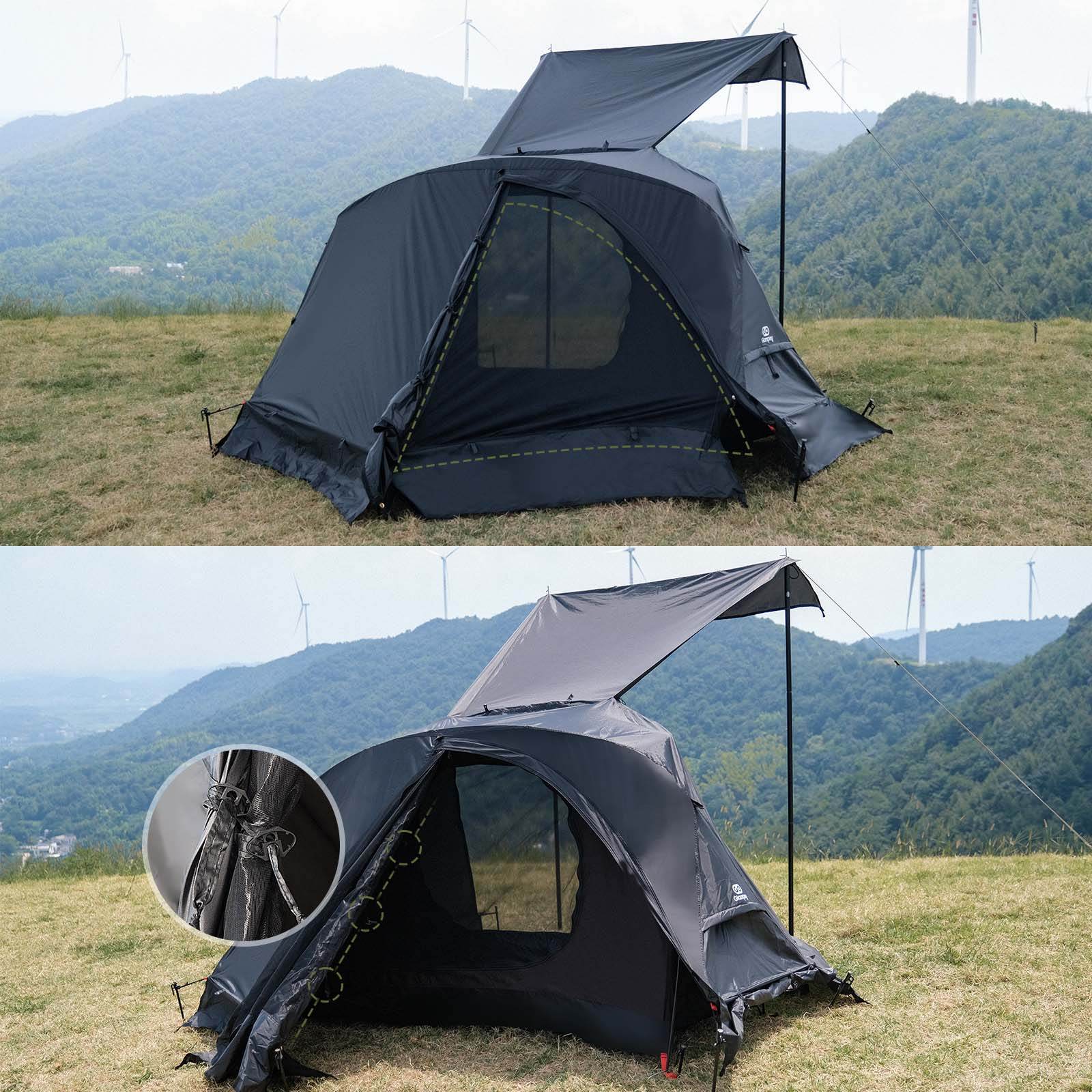 naosuke　GOGlamping テント Sky Eye TC ソロ タイムセール中】GOGlamping SKY EYE 自立式テントTC