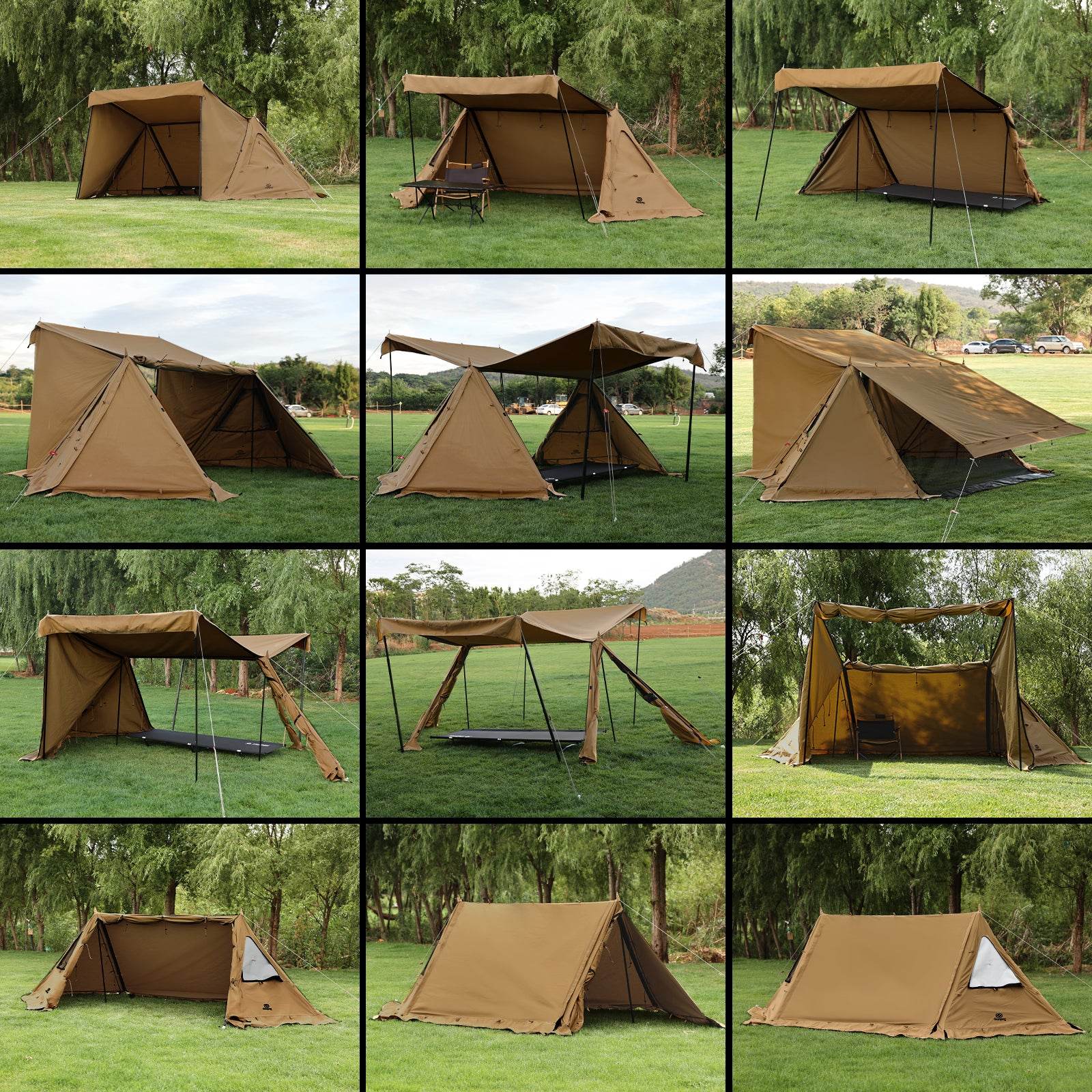 GOGlamping G・G PUP2.0 TCパップテント&専用インナーテント