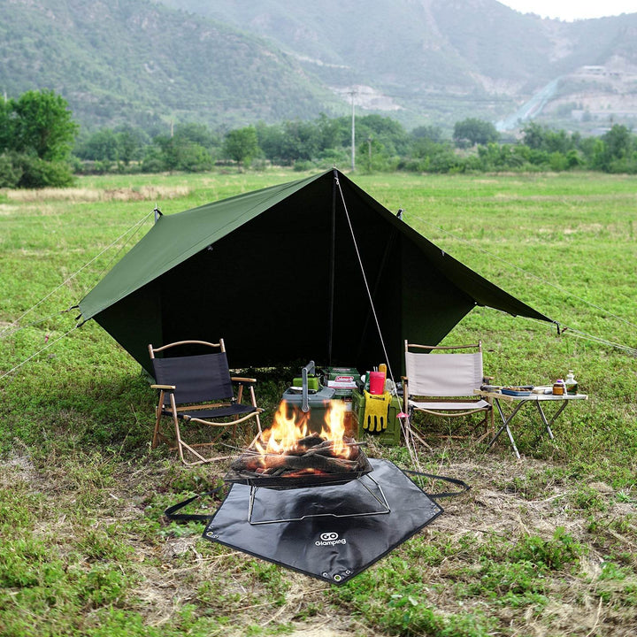 【年中最大Prime Day Sale】【20％OFF】焚き火シート スパッタシート 耐火シート - GOGlamping