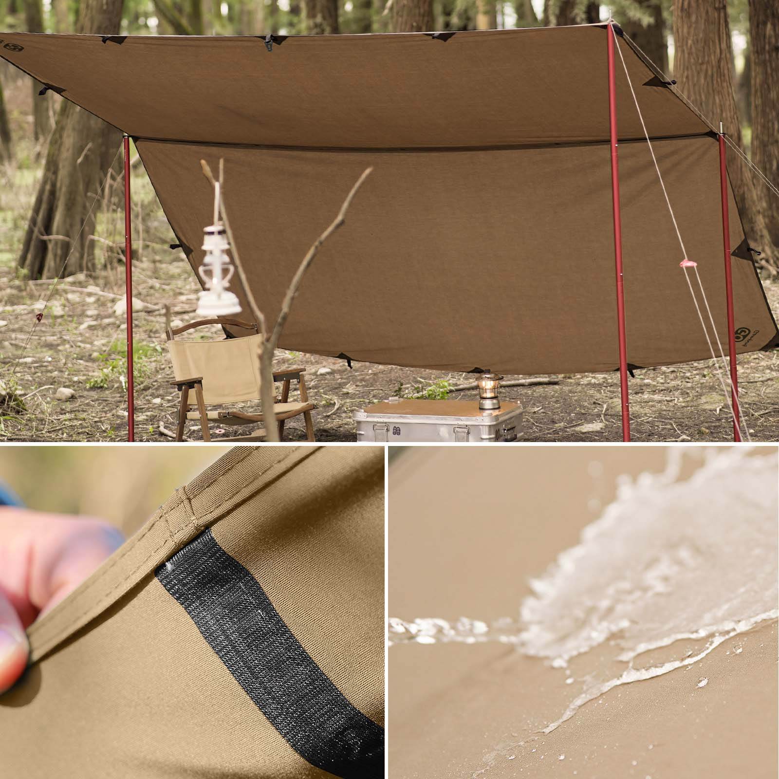 GOGlamping SKY EYE CT 自立式 コットテント TC & フライシート[テント