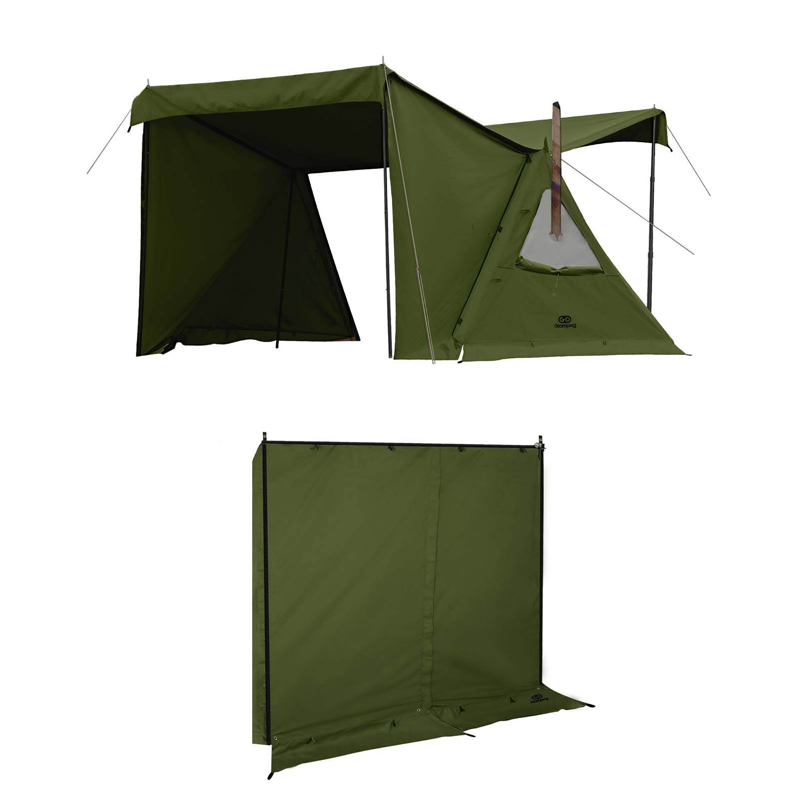 GoGlampingパップテント TC ソロ フライシート + インナーテント GoGlampingパップテント TC ソロ フライシート + インナーテント