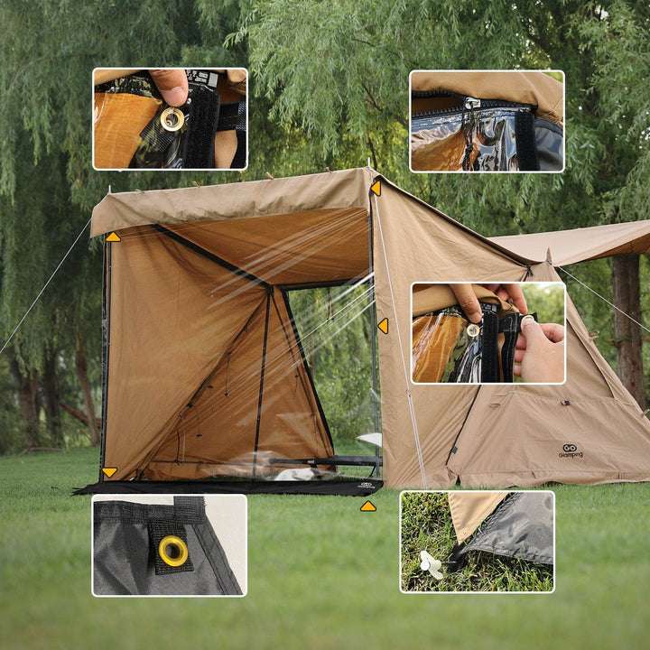 【年中最大Prime Day Sale】【20％OFF】G・G PUP2.0 パップテント セット　2点 - GOGlamping