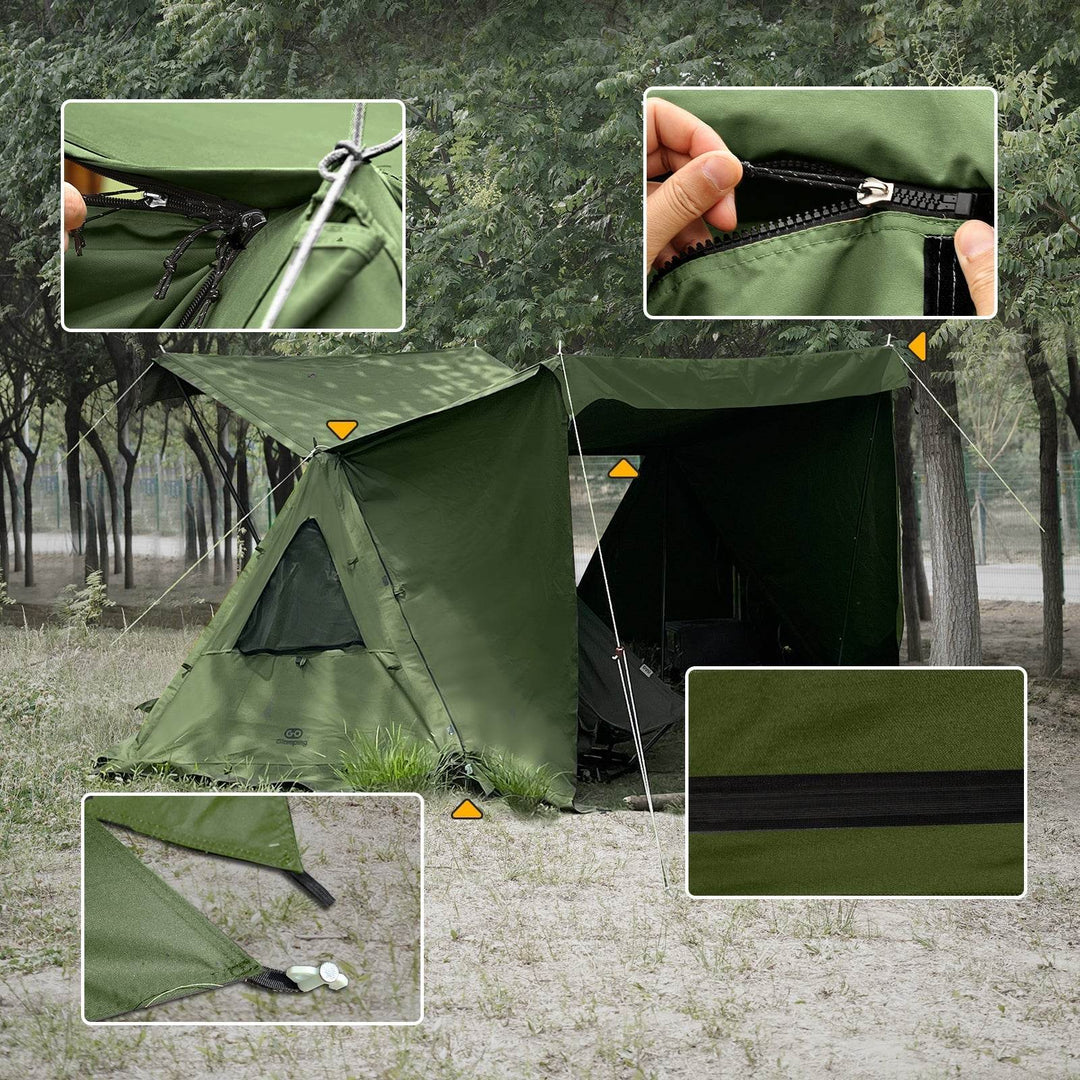 【年中最大Prime Day Sale】【20％OFF】G・G PUP2.0 パップテント セット　2点 - GOGlamping