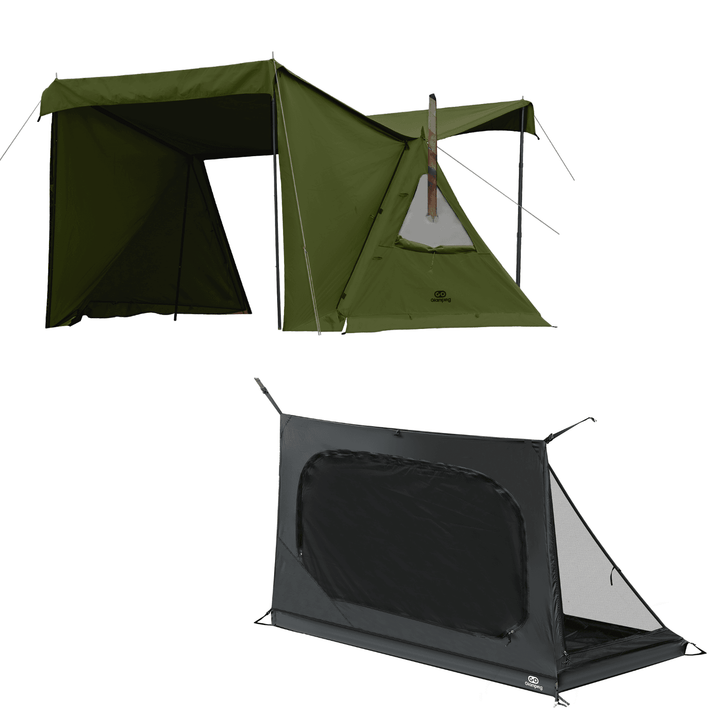 GOGlamping G・G PUP 2.0パップテントTC 1人用 GOGlamping G・G PUP2.0 TCパップテント&専用インナーテント