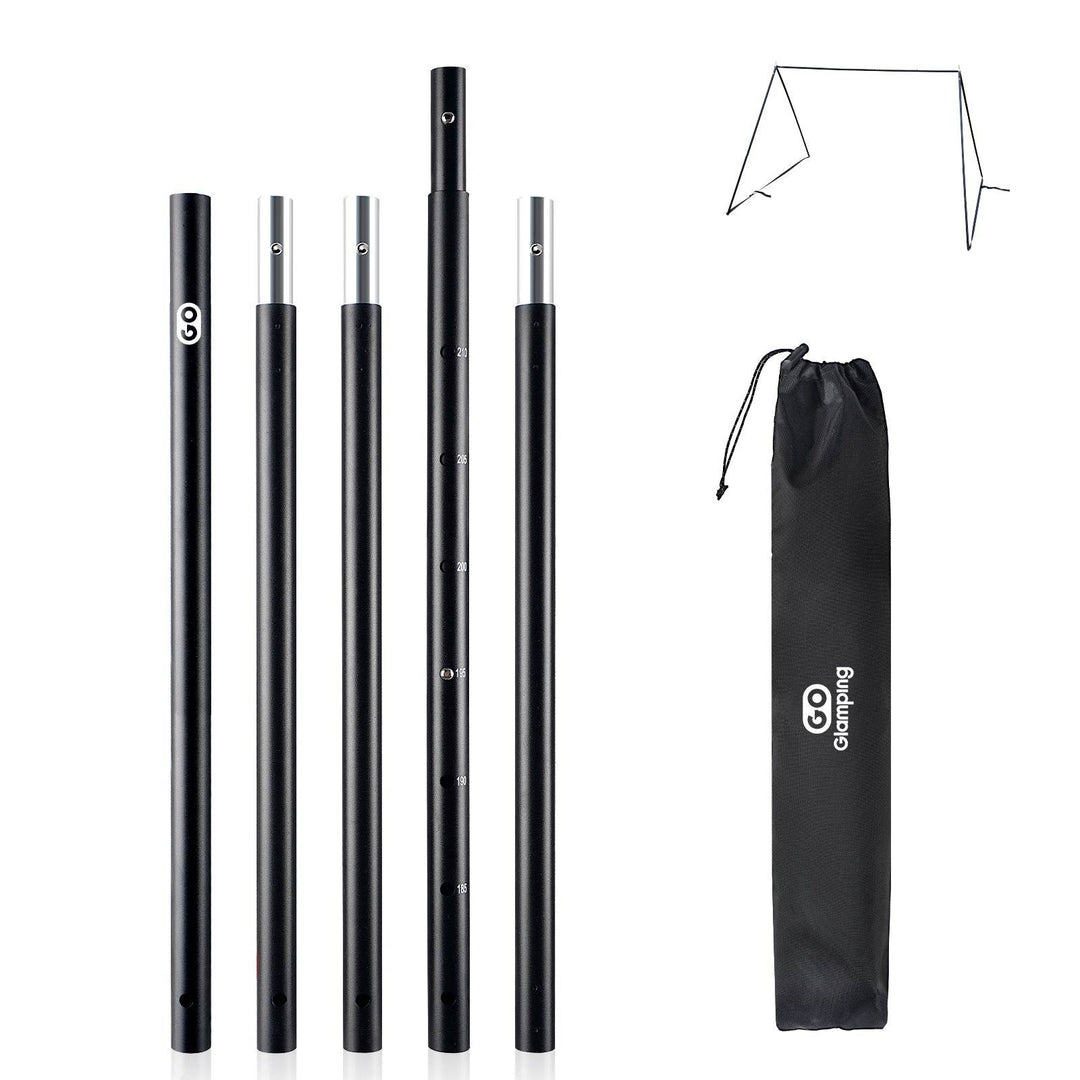 【年中最大Prime Day Sale】【20％OFF】【ポールセット】Ｇ・ＧPUP/2.0パップテント用 二又ポール & 二又接続ポール - GOGlamping