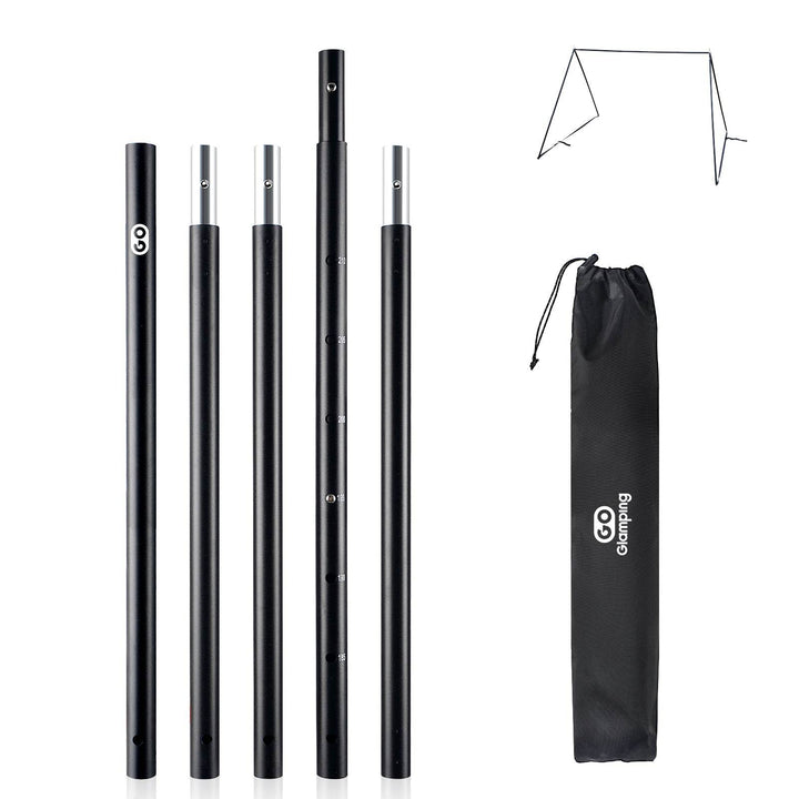 【年中最大Prime Day Sale】【20％OFF】【ポールセット】Ｇ・ＧPUP/2.0パップテント用 二又ポール & 二又接続ポール - GOGlamping