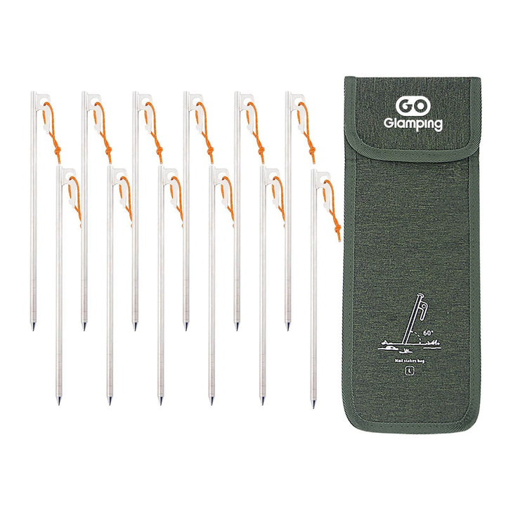 【年中最大Prime Day Sale】【20%OFF】ＧO・ チタンペグ - GOGlamping