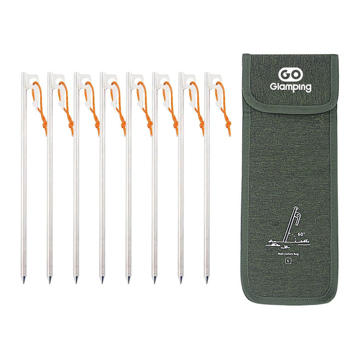 【年中最大Prime Day Sale】【20%OFF】ＧO・ チタンペグ - GOGlamping