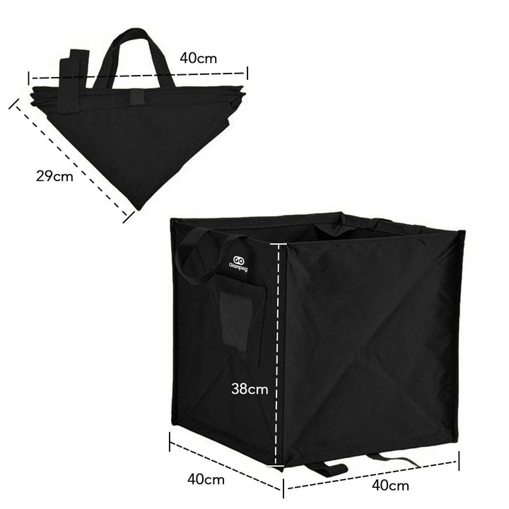 【年中最大Prime Day Sale】【20%OFF】KAMIORI KAGO キャンプバッグ 大容量収納ボックス - GOGlamping