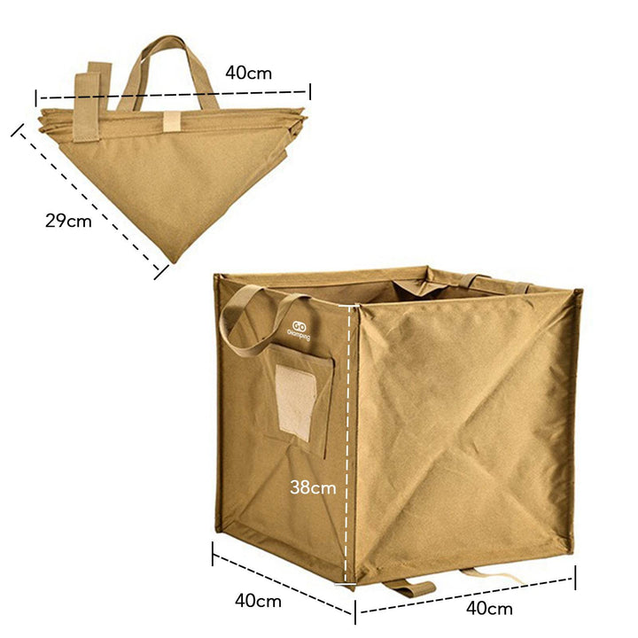 【年中最大Prime Day Sale】【20%OFF】KAMIORI KAGO キャンプバッグ 大容量収納ボックス - GOGlamping