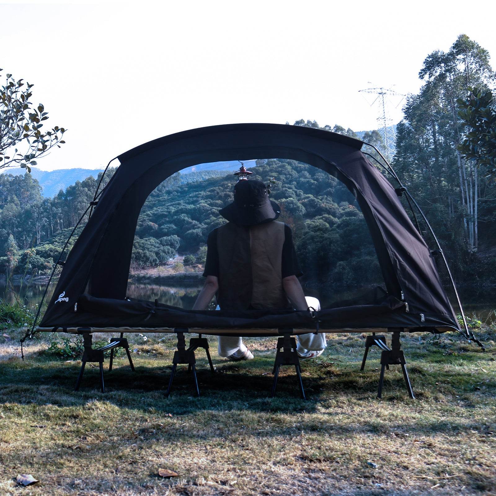 GO Glamping SKY EYE CT 自立式コットテント タイムセール中】GOGlamping SKY EYE CT コットテント専用フライ