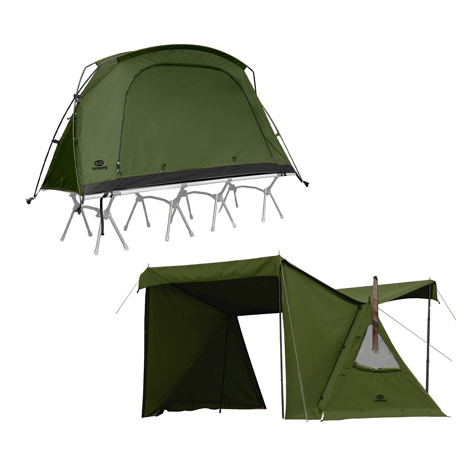 GO Glamping テント SKY EYE オリーブグリーン Amazon.co.jp: GOGlamping テント ツーリングドームテント【SKY