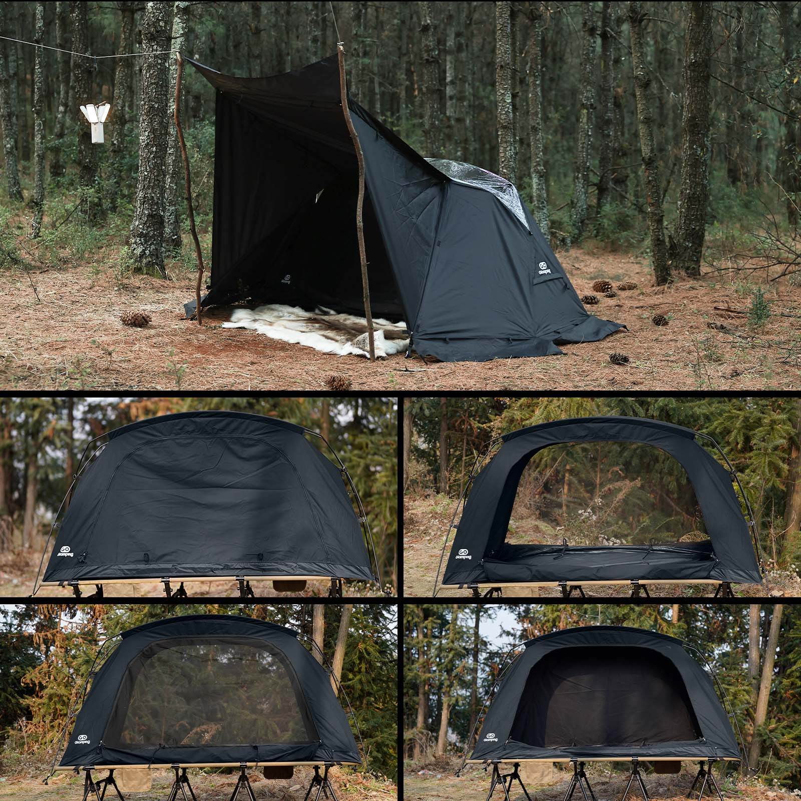 GOGlamping テント コットテント【SKY EYE CT】自立式キャンプ タイムセール中】GOGlamping SKY EYE CT 自立式 コットテント TC