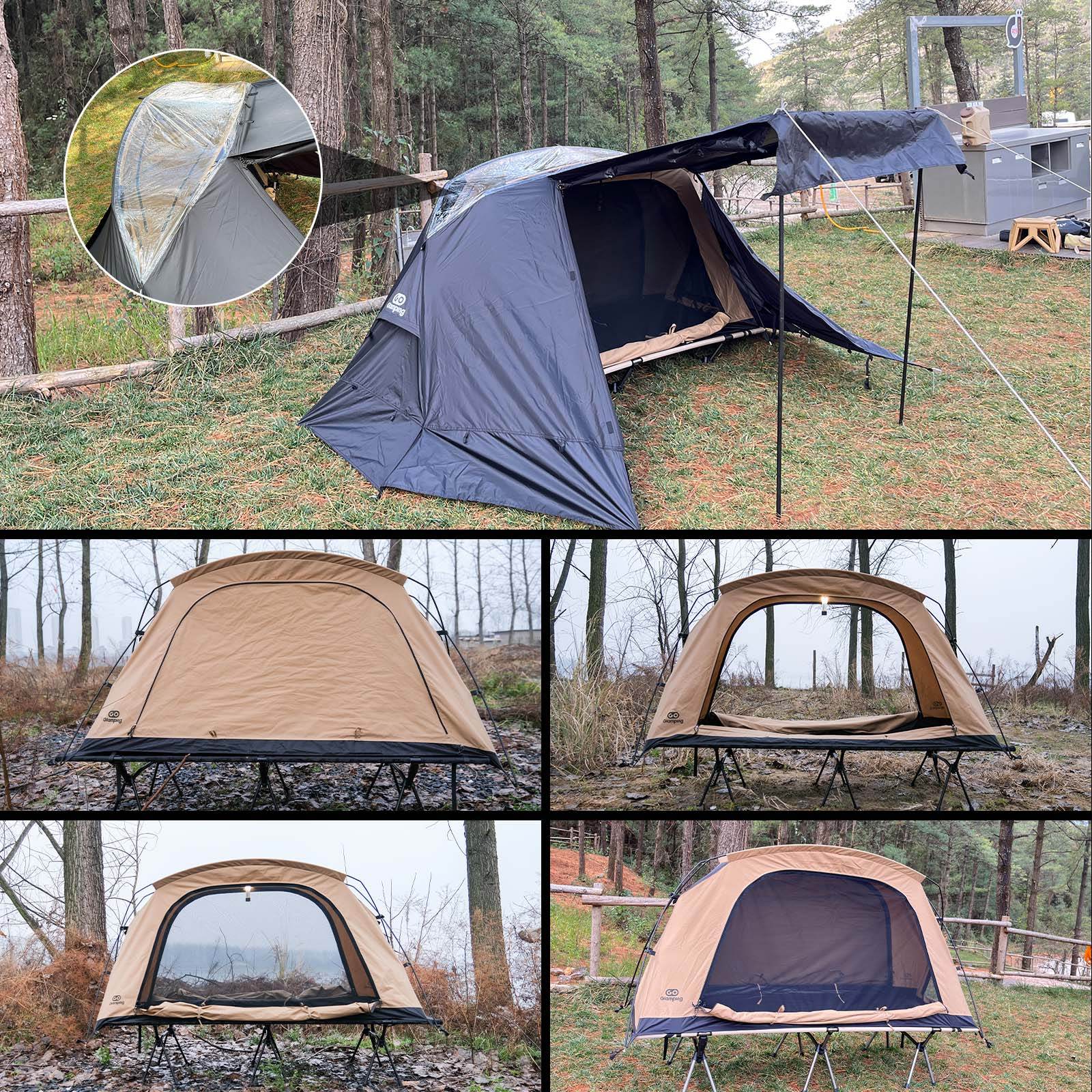 GOGlamping SKY EYE CT　コットテント &　フライシート GOGlamping SKY EYE CT 自立式 コットテント TC & フライシート