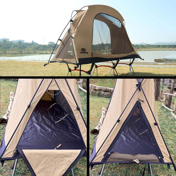 GOGlamping SKY EYE CT 自立式 コットテント TC & フライシート[テント 