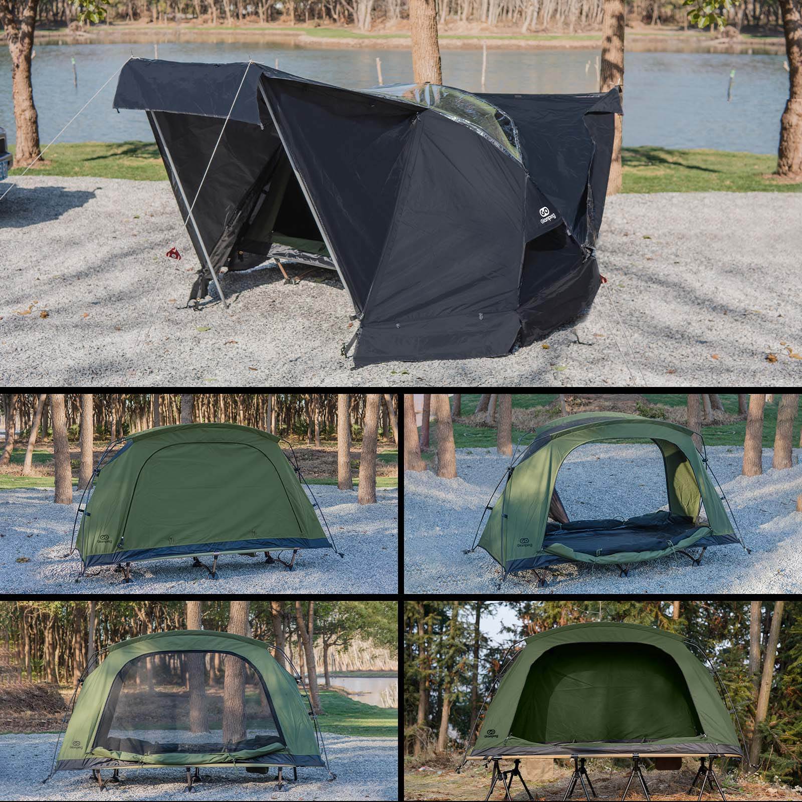 タイムセール中】GOGlamping SKY EYE CT 自立式 コットテント TC
