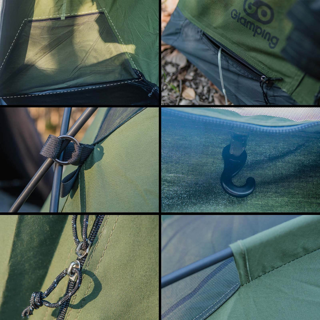【年中最大Prime Day Sale】【20％OFF】SKY EYE CT 自立式 コットテント TC - GOGlamping