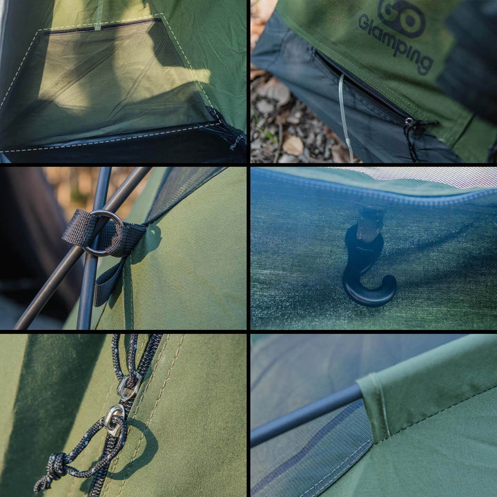 【年中最大Prime Day Sale】【20％OFF】SKY EYE CT 自立式 コットテント TC - GOGlamping