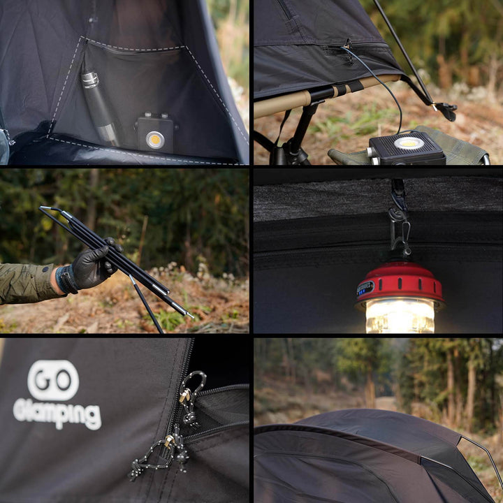 【年中最大Prime Day Sale】【20％OFF】SKY EYE CT 自立式 コットテント TC - GOGlamping
