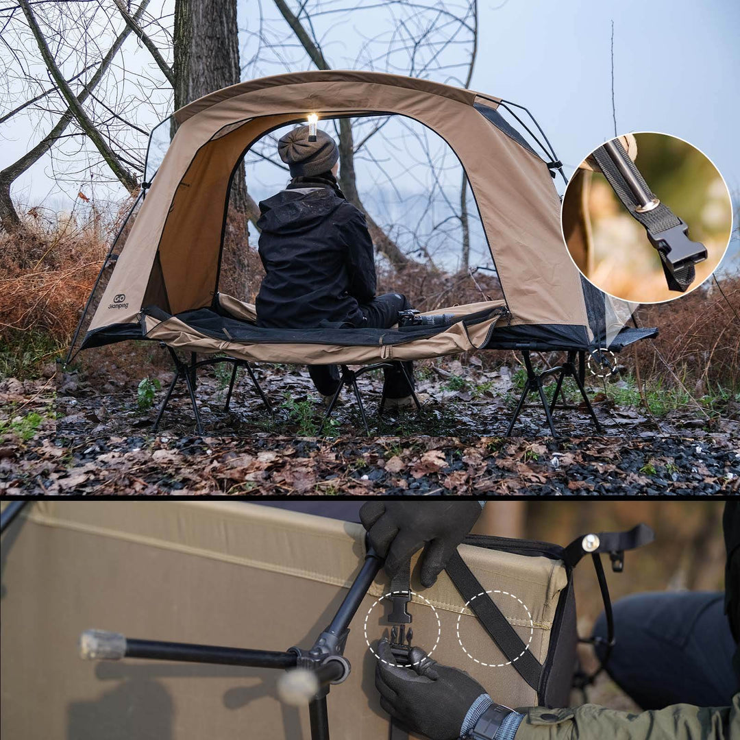 【年中最大Prime Day Sale】【20％OFF】SKY EYE CT 自立式 コットテント TC - GOGlamping