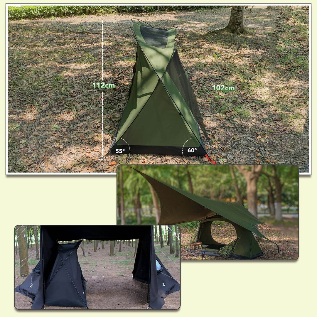 【年中最大Prime Day Sale】【20％OFF】SKY EYE 自立式 テント TC - GOGlamping