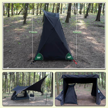 タイムセール中】GOGlamping SKY EYE 自立式テントTC