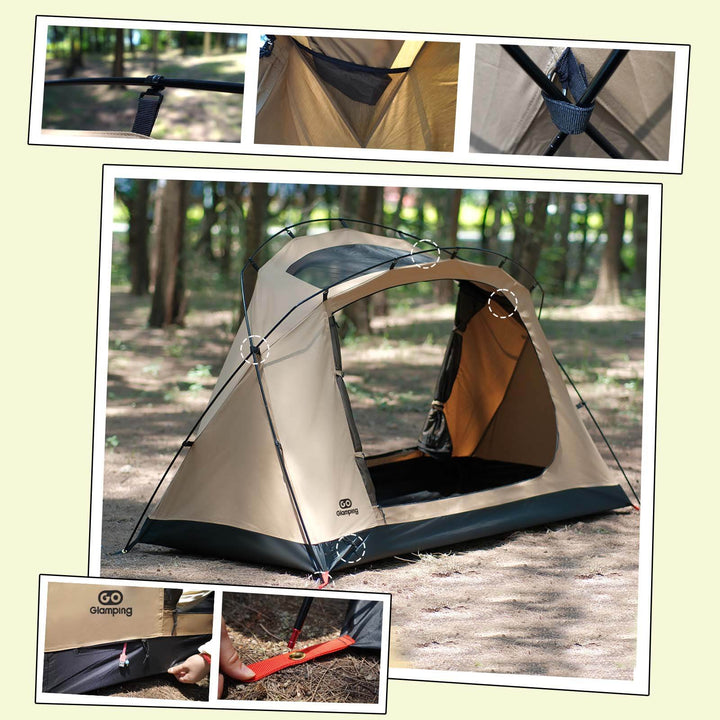 【年中最大Prime Day Sale】【20％OFF】SKY EYE 自立式 テント TC - GOGlamping