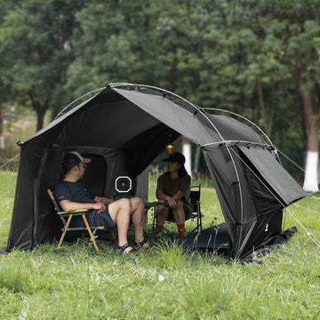 タイムセール中】GOGlamping カヌー自立式トンネルテント