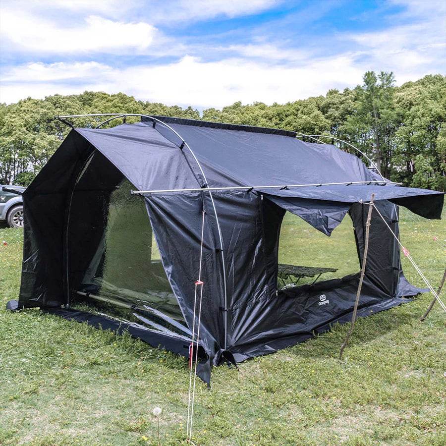 タイムセール中】GOGlamping カヌー自立式トンネルテント タイムセール中】GOGlamping カヌー自立式トンネルテント